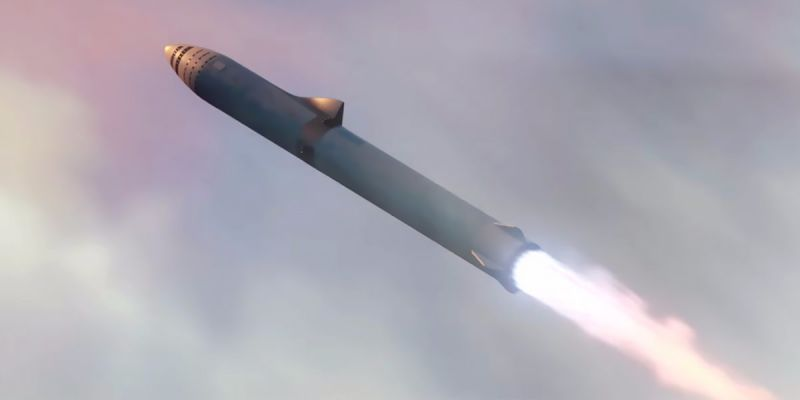 El diseño del BFR, según SpaceX.
